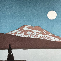 Moonrise, South Sister Print