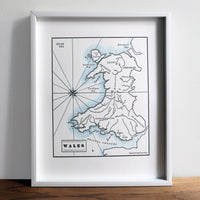 Wales Map