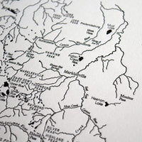 Alpine County California Map