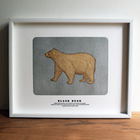 Black Bear Print