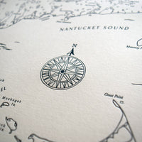 Cape Cod, Massachusetts Map