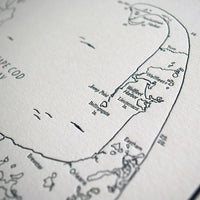 Cape Cod, Massachusetts Map