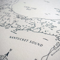 Cape Cod, Massachusetts Map