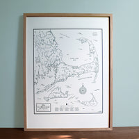 Cape Cod, Massachusetts Map