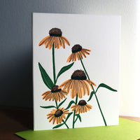 Echinacea Flower Card