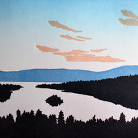 Emerald Bay Sunset Print