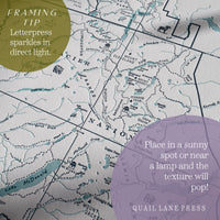 San Gabriel Mountains, Los Angeles County Map