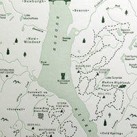 Hudson Highlands, New York Map