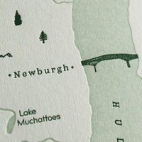 Hudson Highlands, New York Map