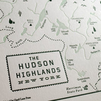 Hudson Highlands, New York Map