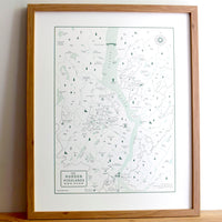 Hudson Highlands, New York Map