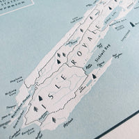 Isle Royale National Park Map