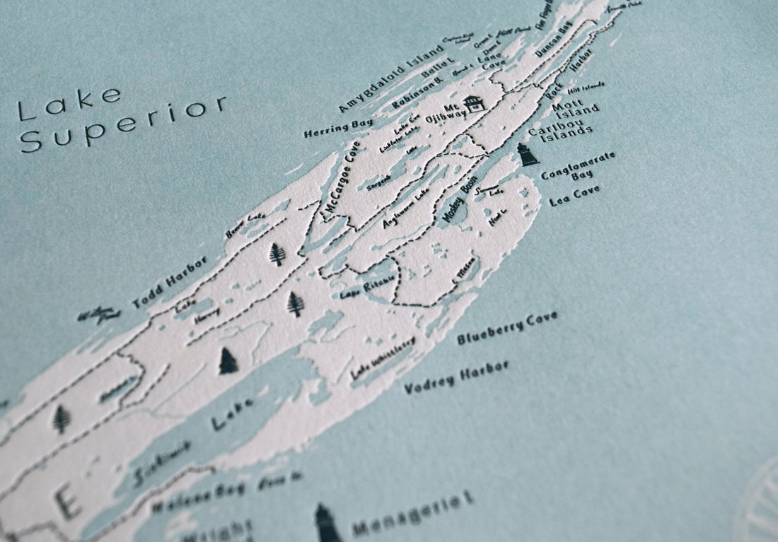 Isle Royale National Park Map