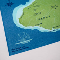 Kauai, Hawaii, Map