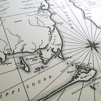 Mobile Bay, Alabama Map