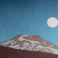 Moonrise, South Sister Print