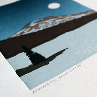 Moonrise, South Sister Print