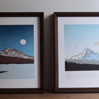 Moonrise, South Sister Print