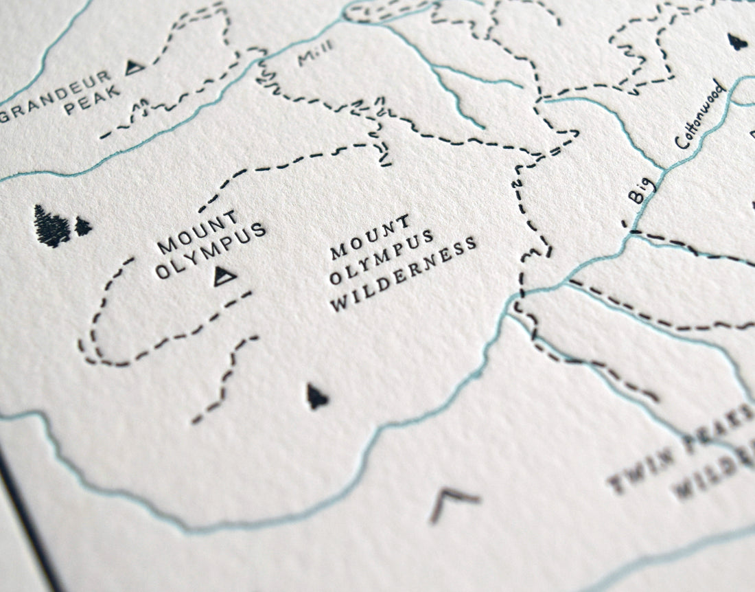 Park City and the Wasatch Range, Utah