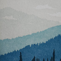 Mountain Skyline Card