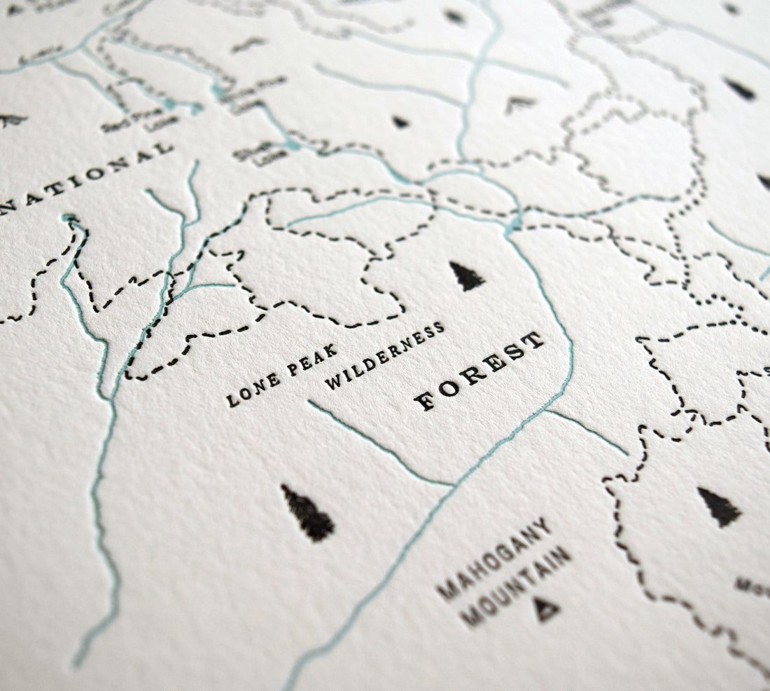 Park City and the Wasatch Range, Utah