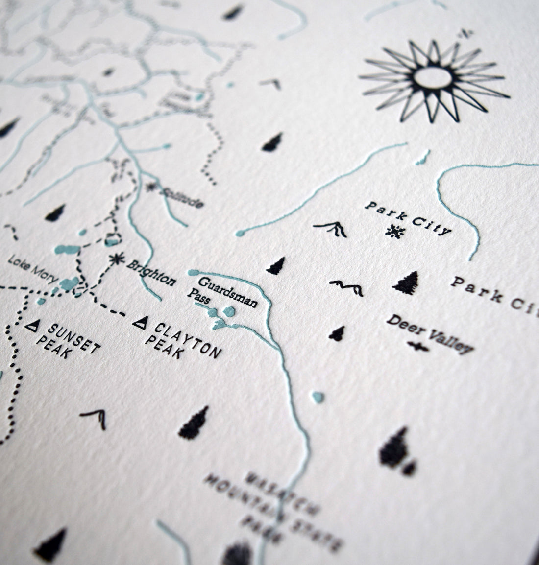 Park City and the Wasatch Range, Utah