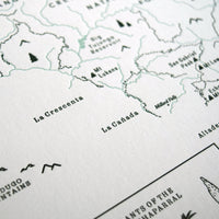 San Gabriel Mountains, Los Angeles County Map