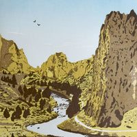 Beholden, Smith Rock Print