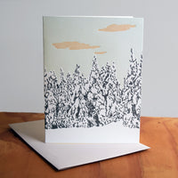 Snow Pack, 4 Holiday Cards