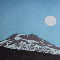 Moonrise, South Sister Oregon Print