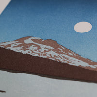 Moonrise, South Sister Print