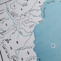Lake Tahoe Basin, California, Map