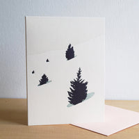 Snow Pack, 4 Holiday Cards