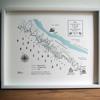 Forest Park and the Wildwood Trail Map