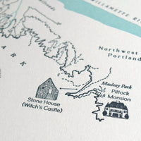 Forest Park and the Wildwood Trail Map