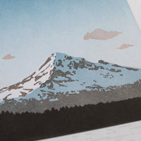 Wy'East (Mount Hood) from Lost Lake Print