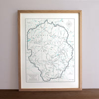 Yosemite National Park Map