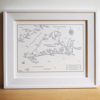 Martha's Vineyard Mini Map