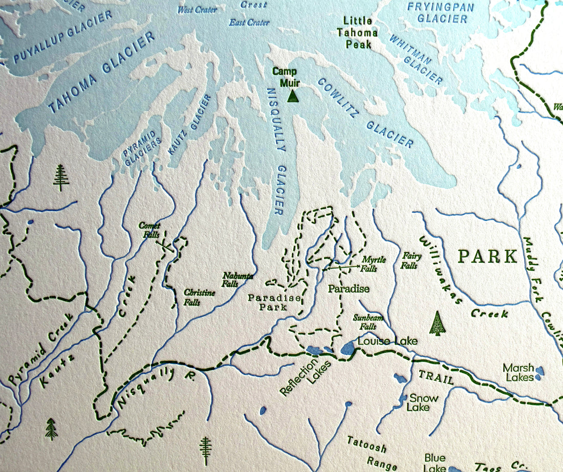 Camp Muir Mount Rainier Paradise Park