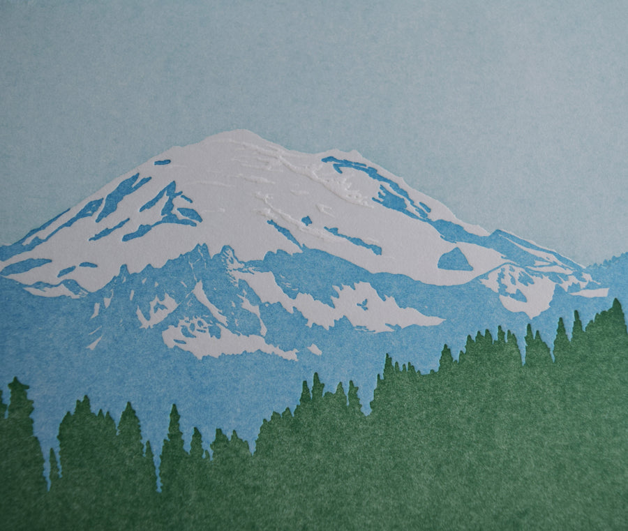 Mount Rainier, Summertime Card