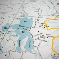 Yellowstone National Park Map