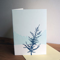 Cedar in Snow Card