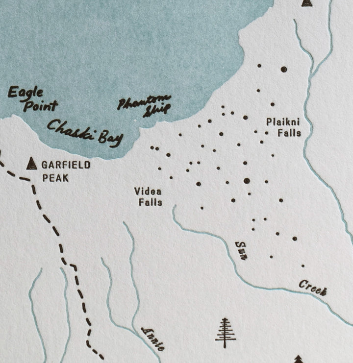 New Map: Crater Lake National Park