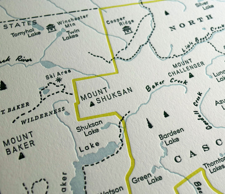 Letterpress Maps