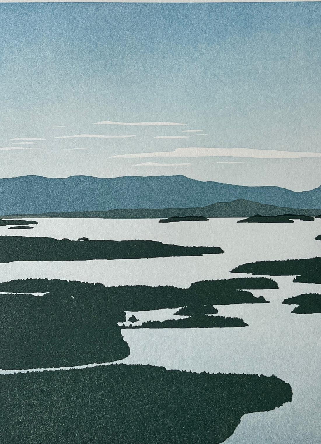 Salish Sea, High Summer Print