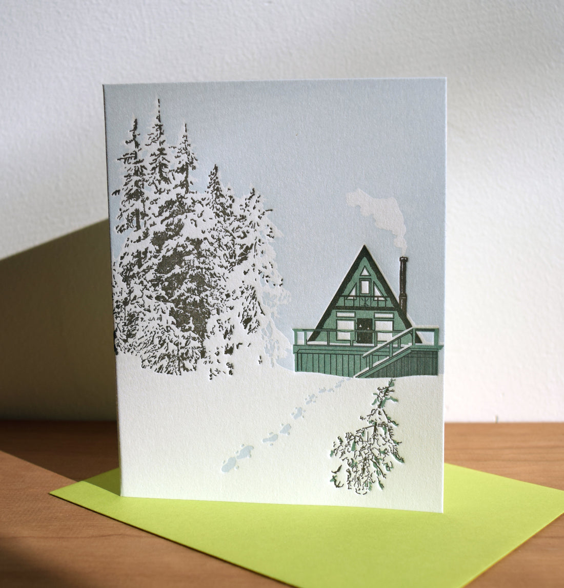 Cozy A-Frame Card