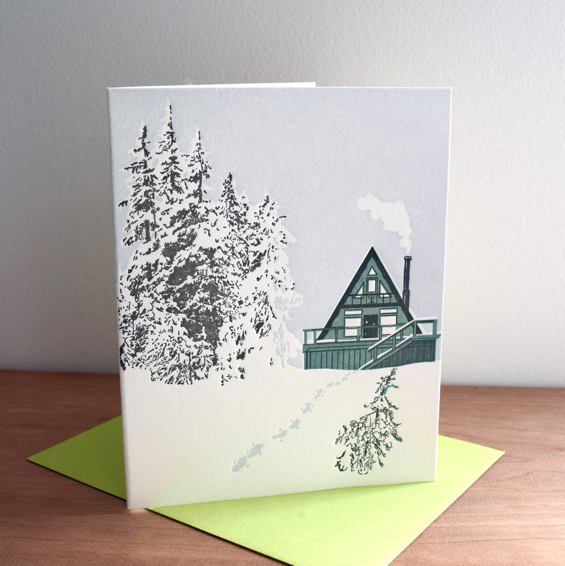 Cozy A-Frame Card