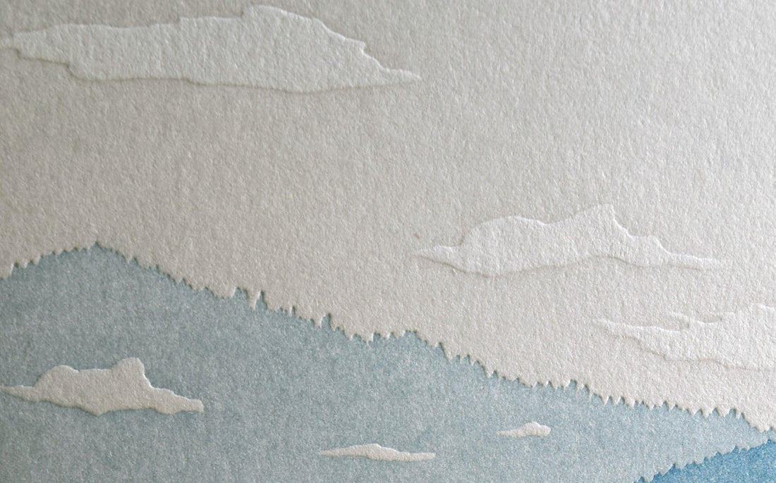 Mountain Skyline Card