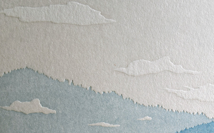 Mountain Skyline Card