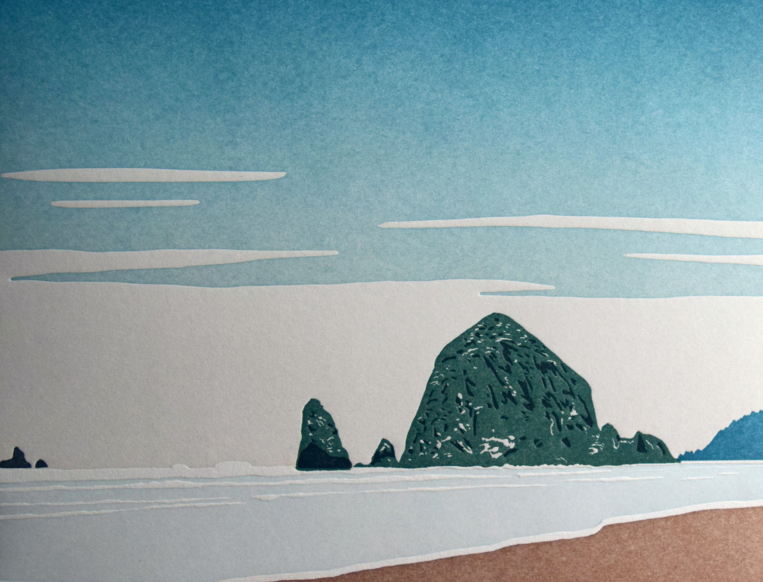 Haystack Rock, Cannon Beach Print
